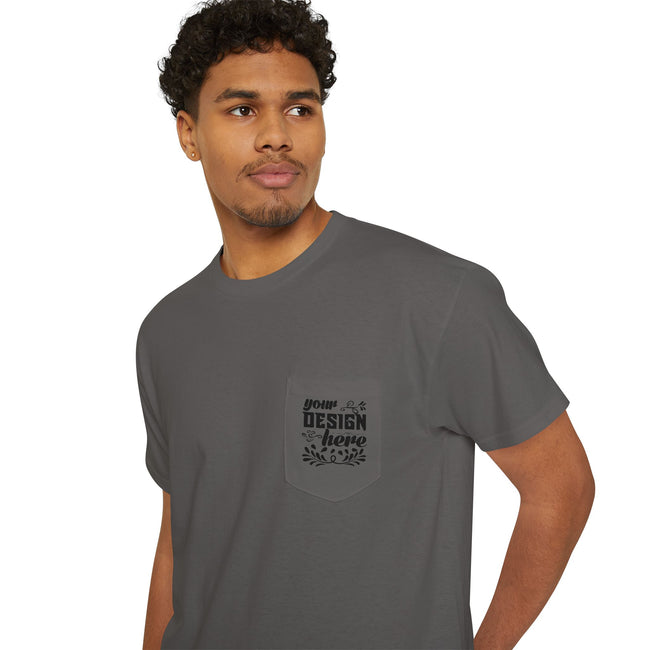 Customizable Gildan 5300 Unisex Heavy Cotton Pocket T-Shirt