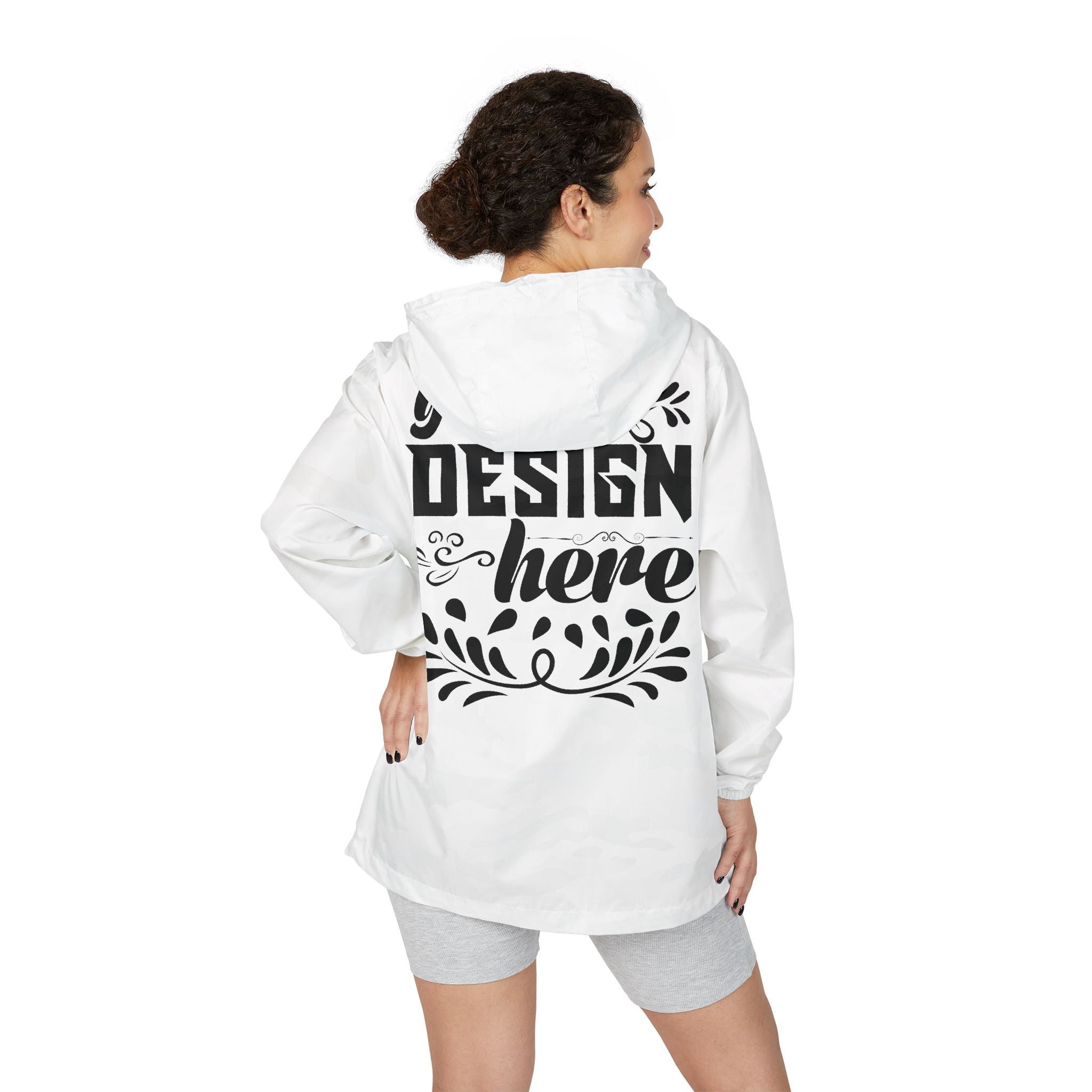 Customizable Independent Trading Company EXP54LWZ Unisex Windbreaker