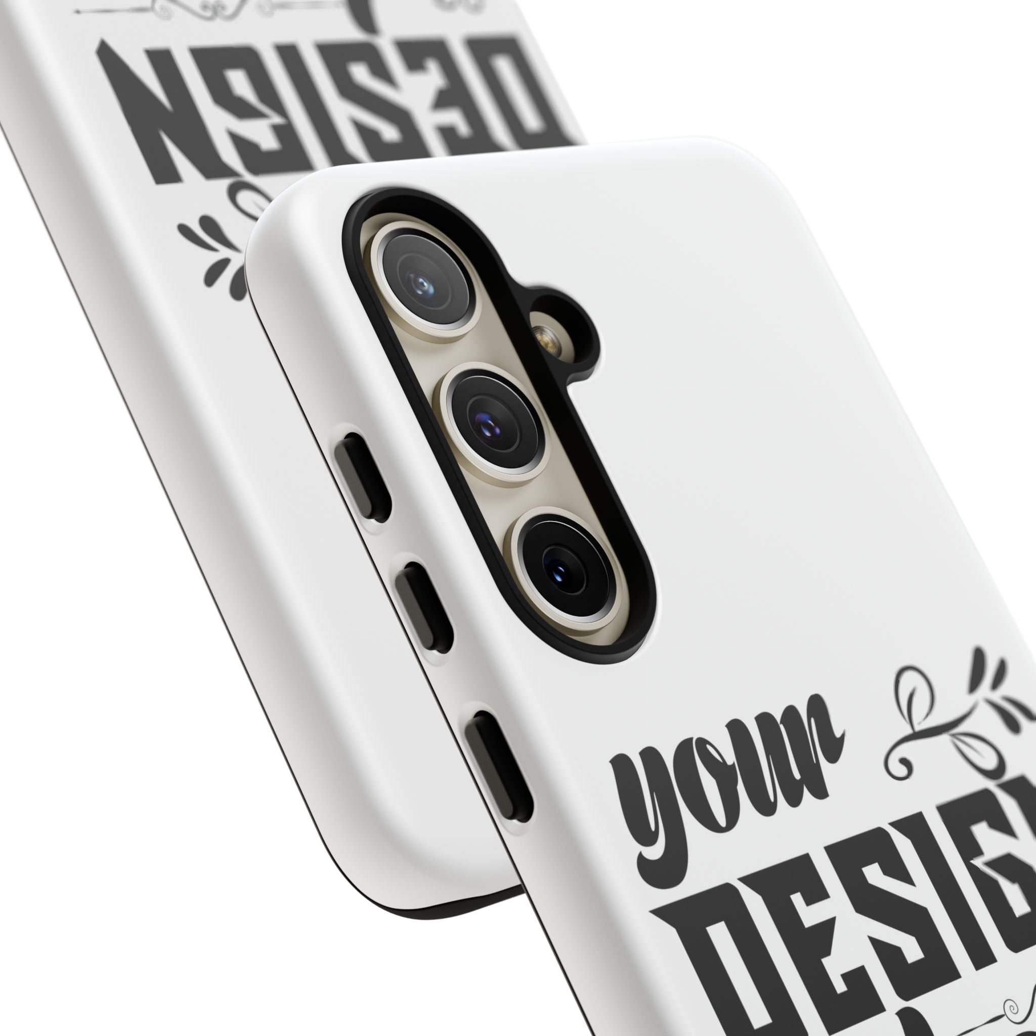 Customizable Tough Dual Layer Phone Case Polycarbonate TPU Liner Protective