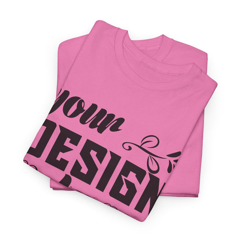 Customizable Gildan 5000 Unisex Heavy Cotton T-Shirt Classic Fit