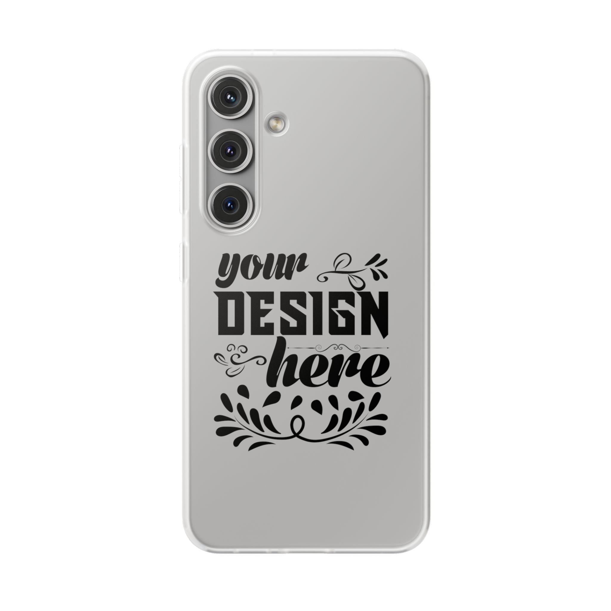 Customizable Flexi TPU Phone Case Slim Matte Protective Cover