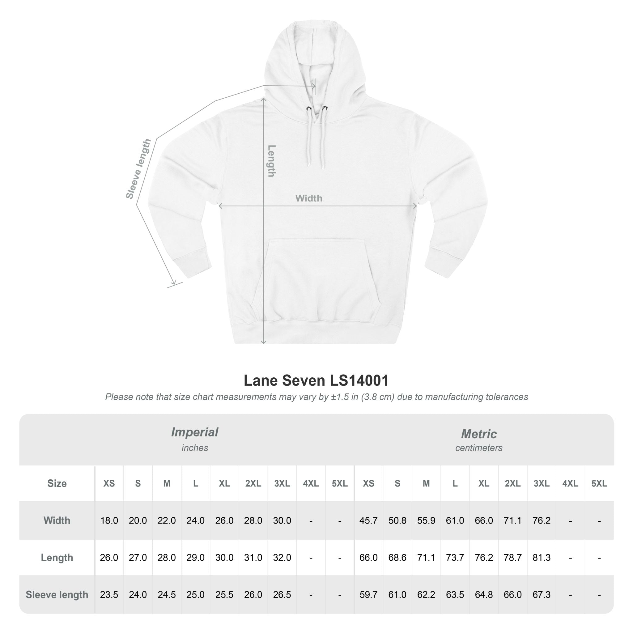 Lane Seven LS14001 Unisex  Fleece Hoodie | Butterfly Love Graphic Print