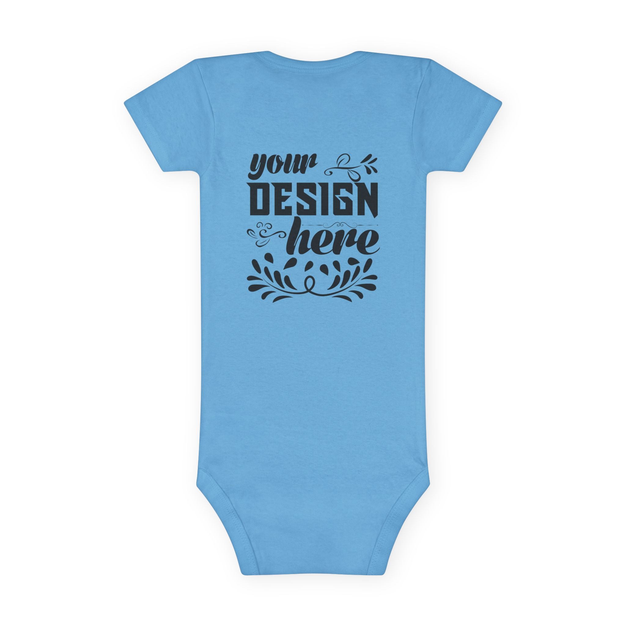 Customizable Gerber Childrenswear 6516A Baby Short Sleeve Onesie