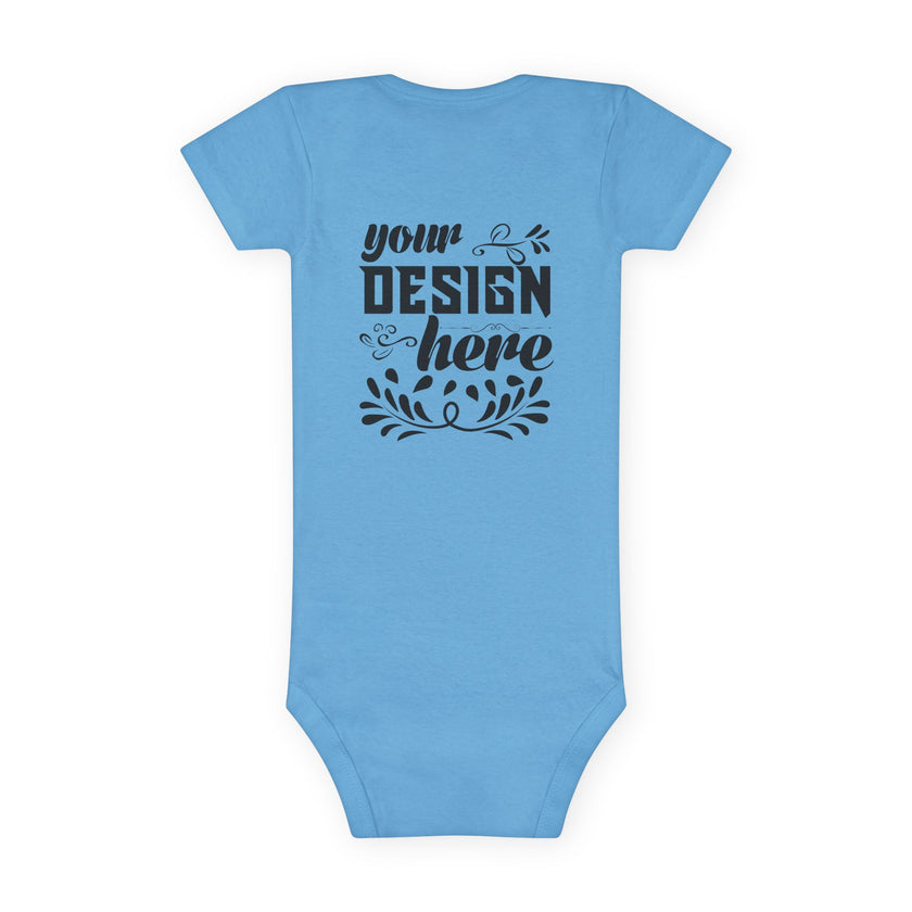 Customizable Gerber Childrenswear 6516A Baby Short Sleeve Onesie