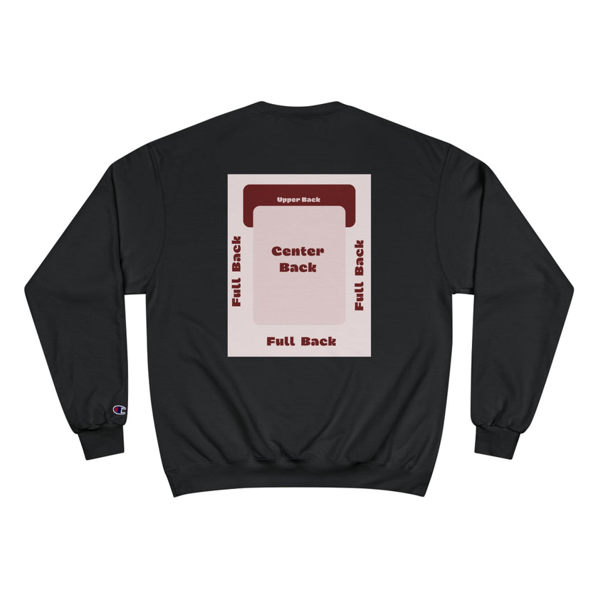 Customizable Champion S600 Crewneck Sweatshirt DTG Print