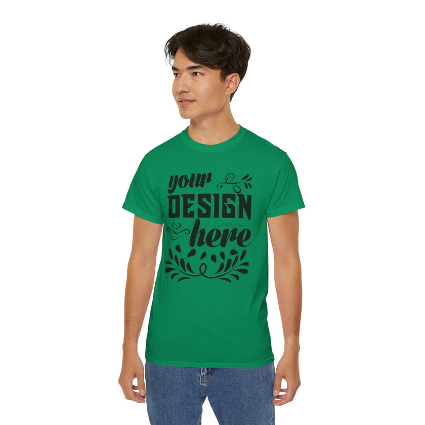 Customizable Gildan 2000 Unisex Ultra Cotton Crew Neck T-Shirt