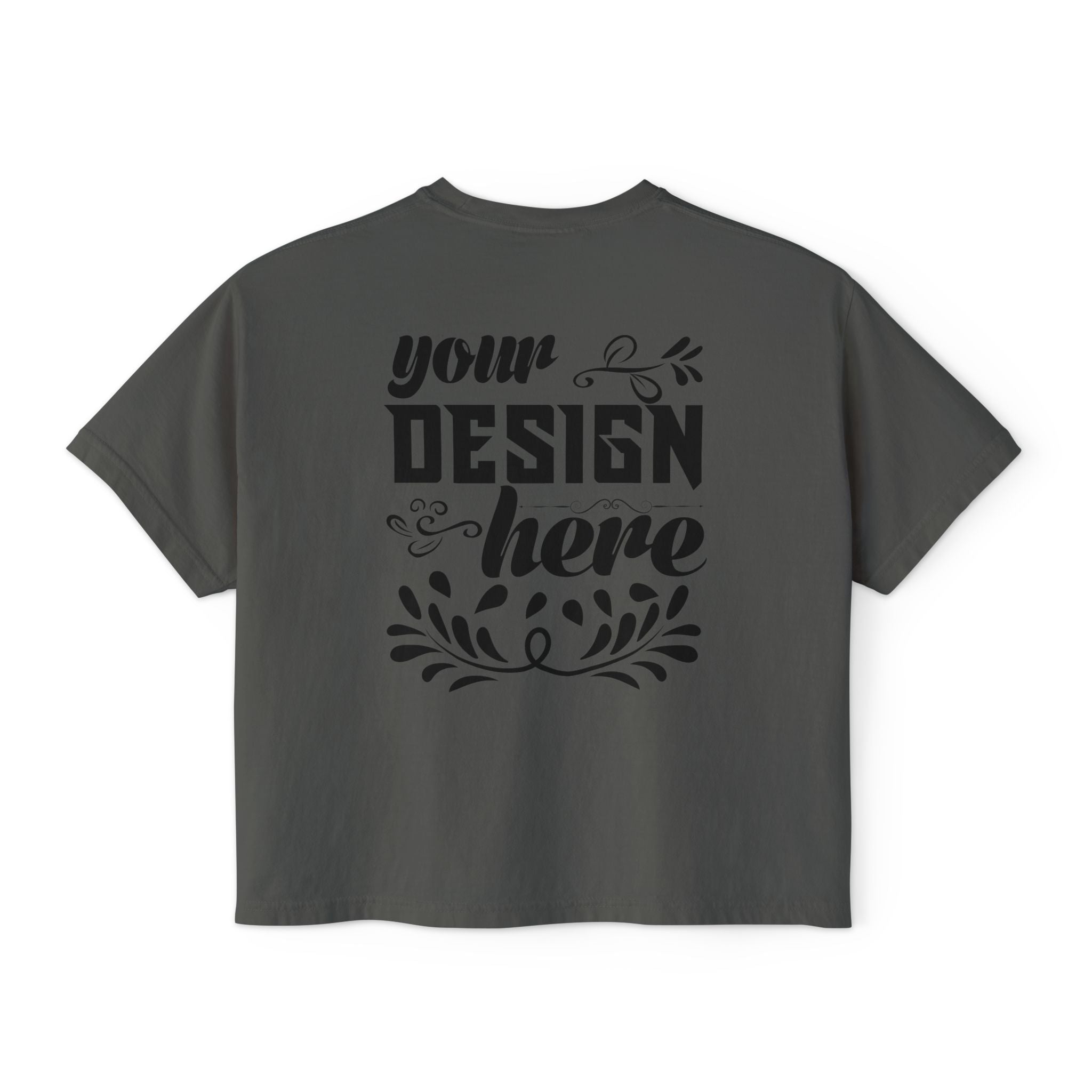 Customizable Comfort Colors 3023CL Womens Boxy Pigment Dyed T-Shirt