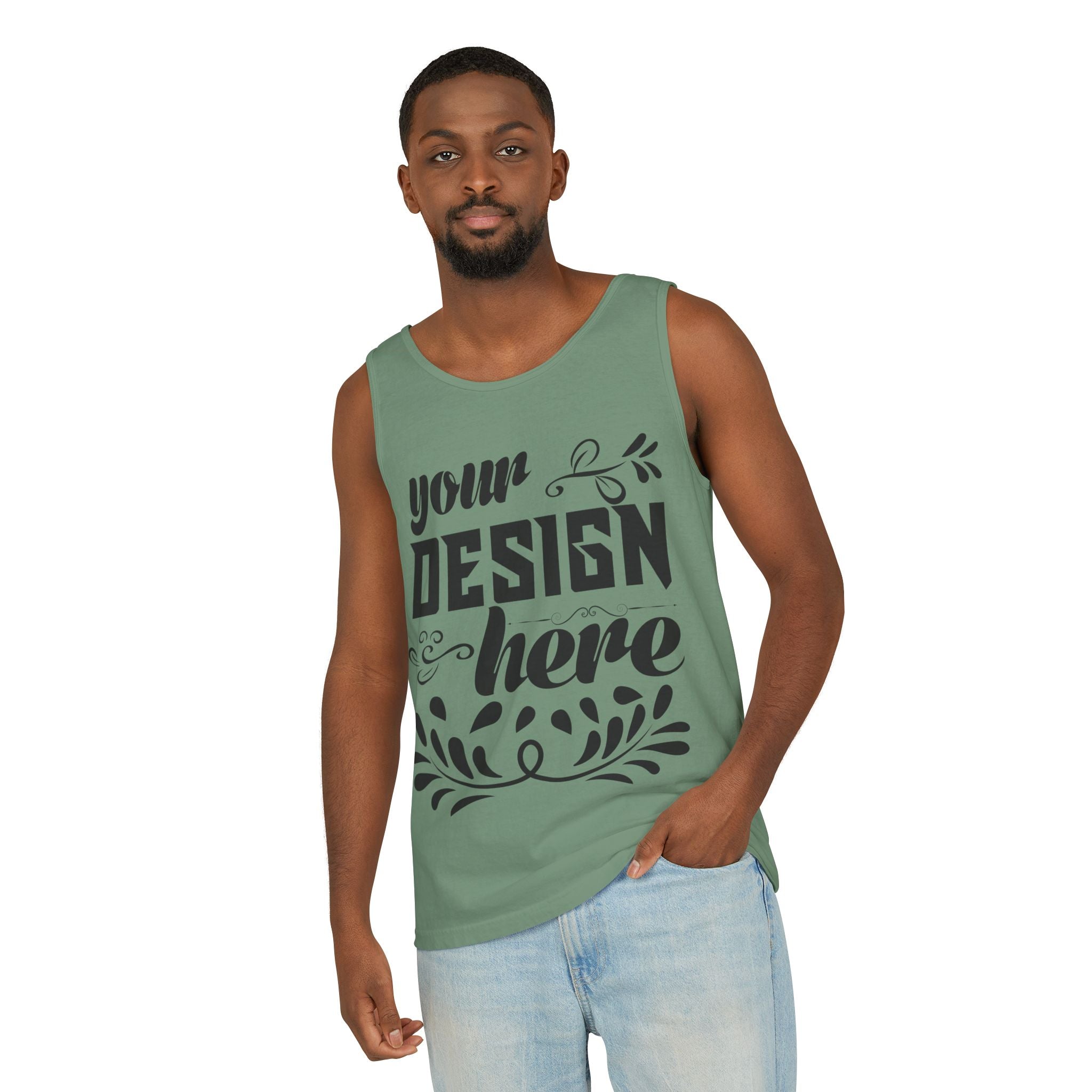 Customizable  Comfort Colors 9360  Unisex Garment Dyed Tank Top
