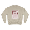 Customizable Champion S600 Crewneck Sweatshirt DTG Print