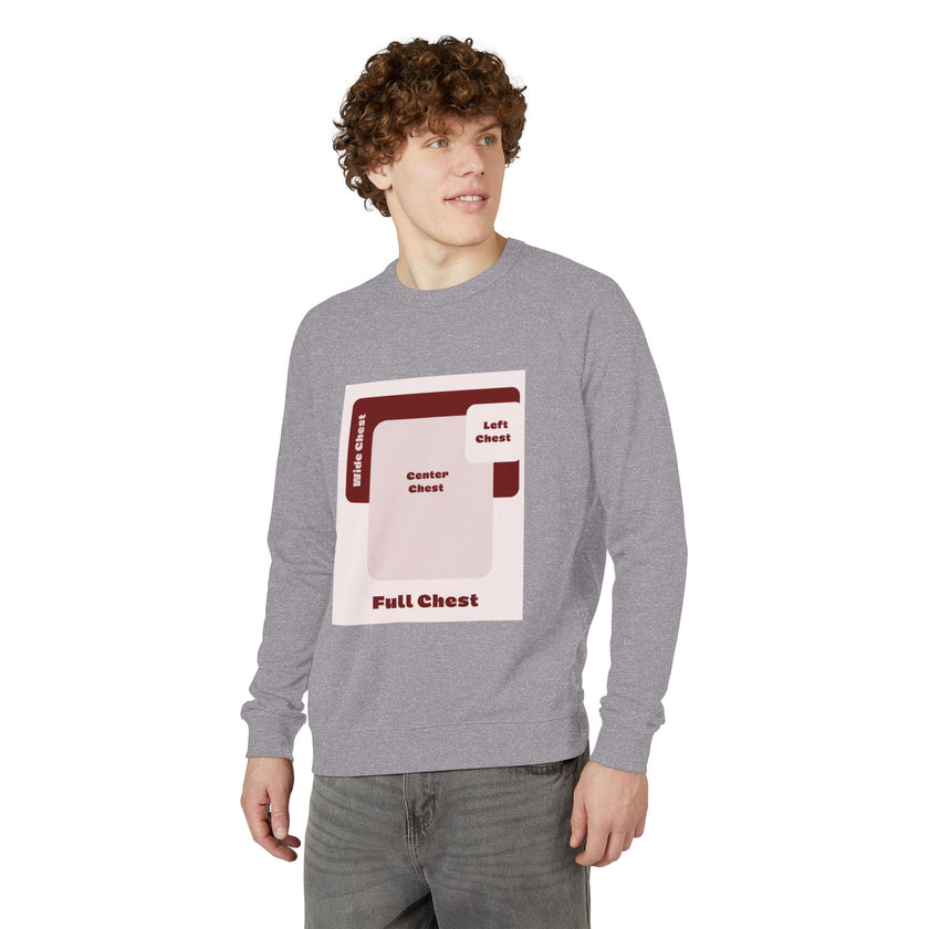 Customizable Lane Seven LS13004 Unisex French Terry Raglan Crewneck