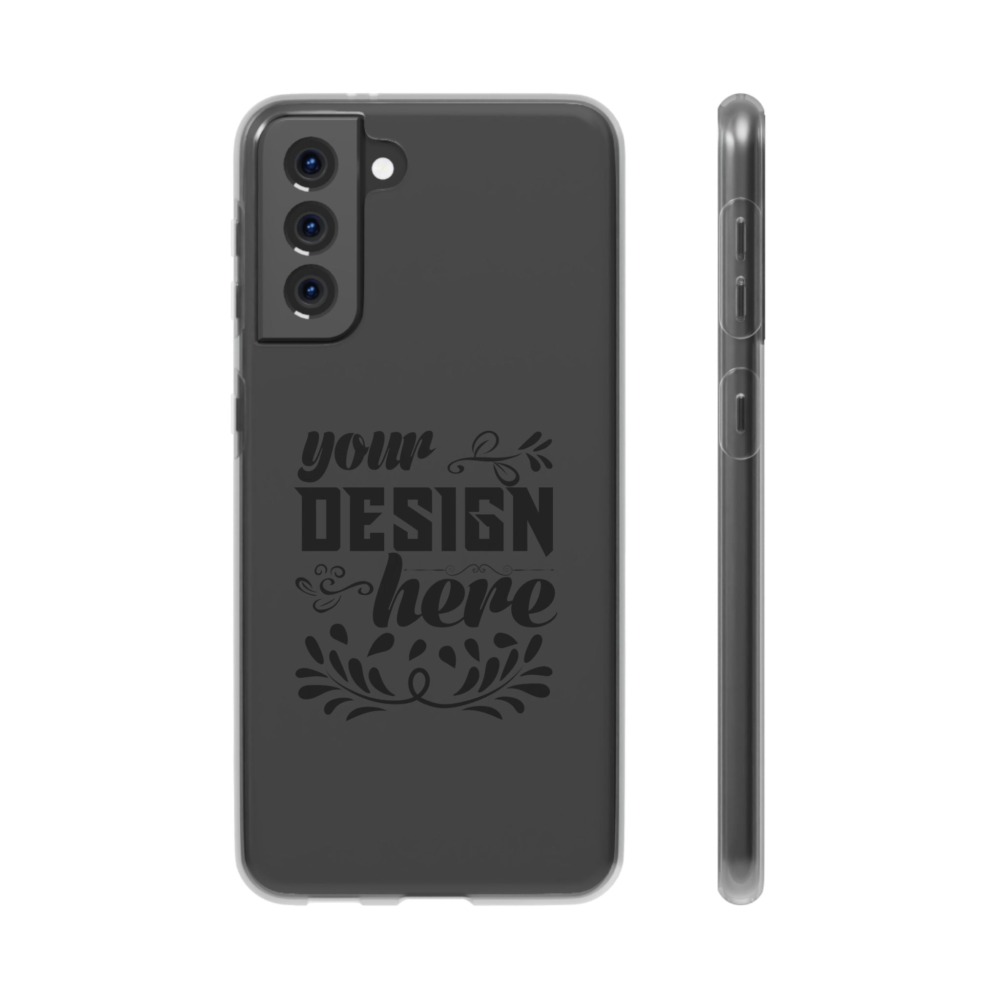 Customizable Flexi TPU Phone Case Slim Matte Protective Cover