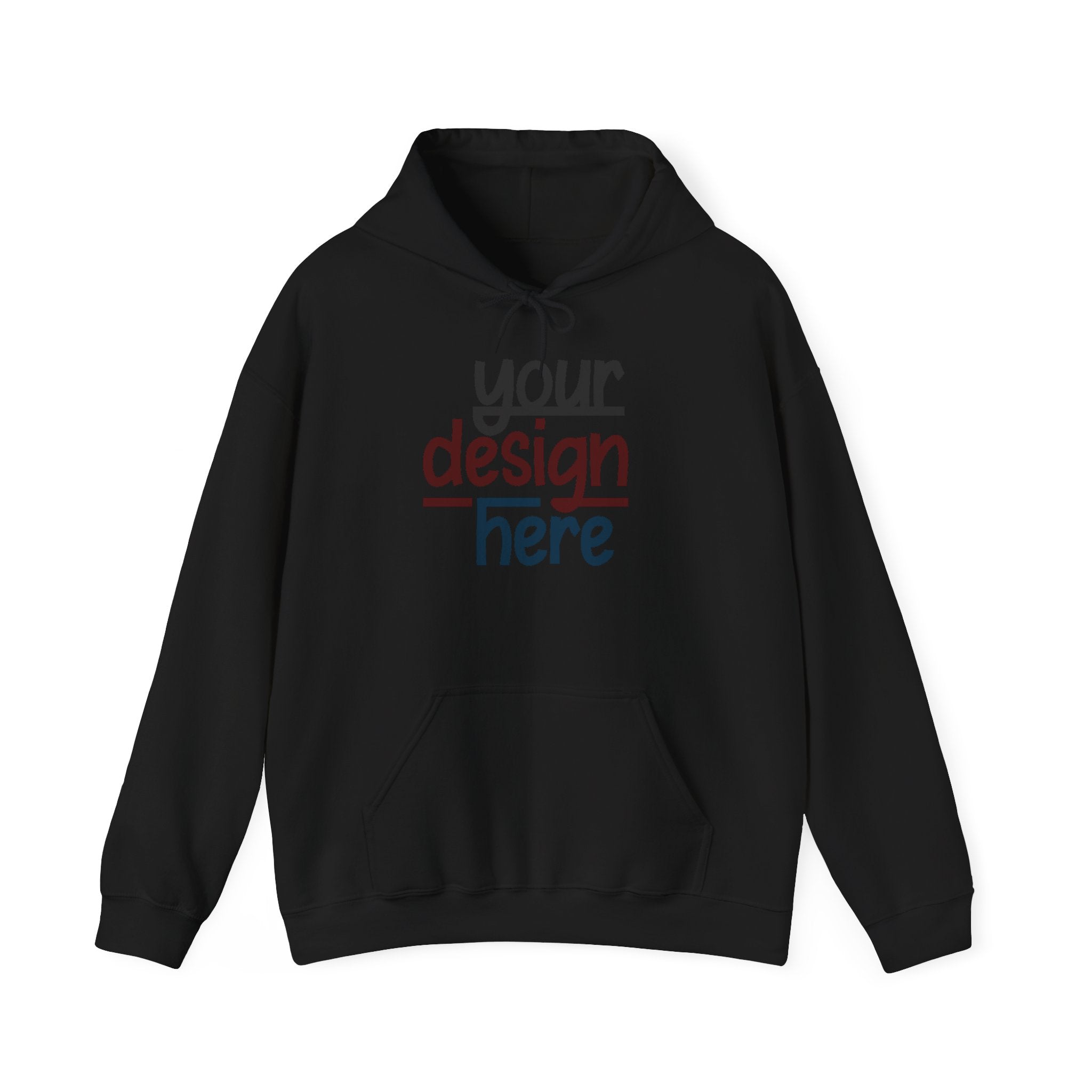 Customizable Gildan 18500 Unisex Heavy Blend Hooded Sweatshirt