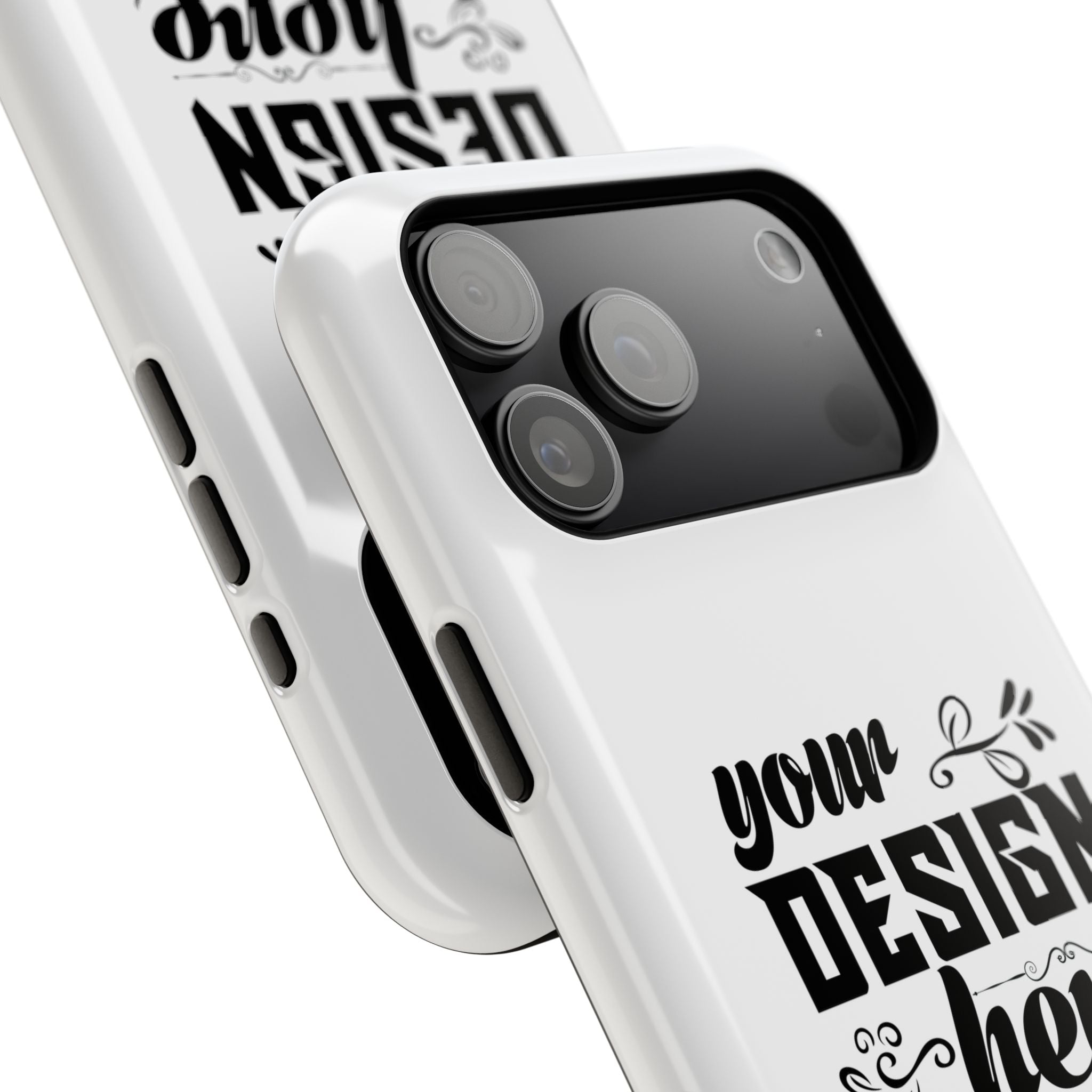 Customizable Impact Resistant Phone Case Dual Layer With Matte Or Glossy