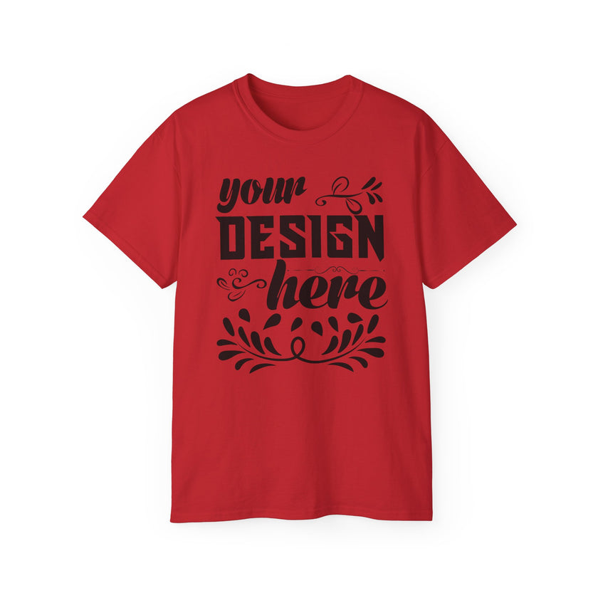 Customizable Gildan 2000 Unisex Ultra Cotton Crew Neck T-Shirt