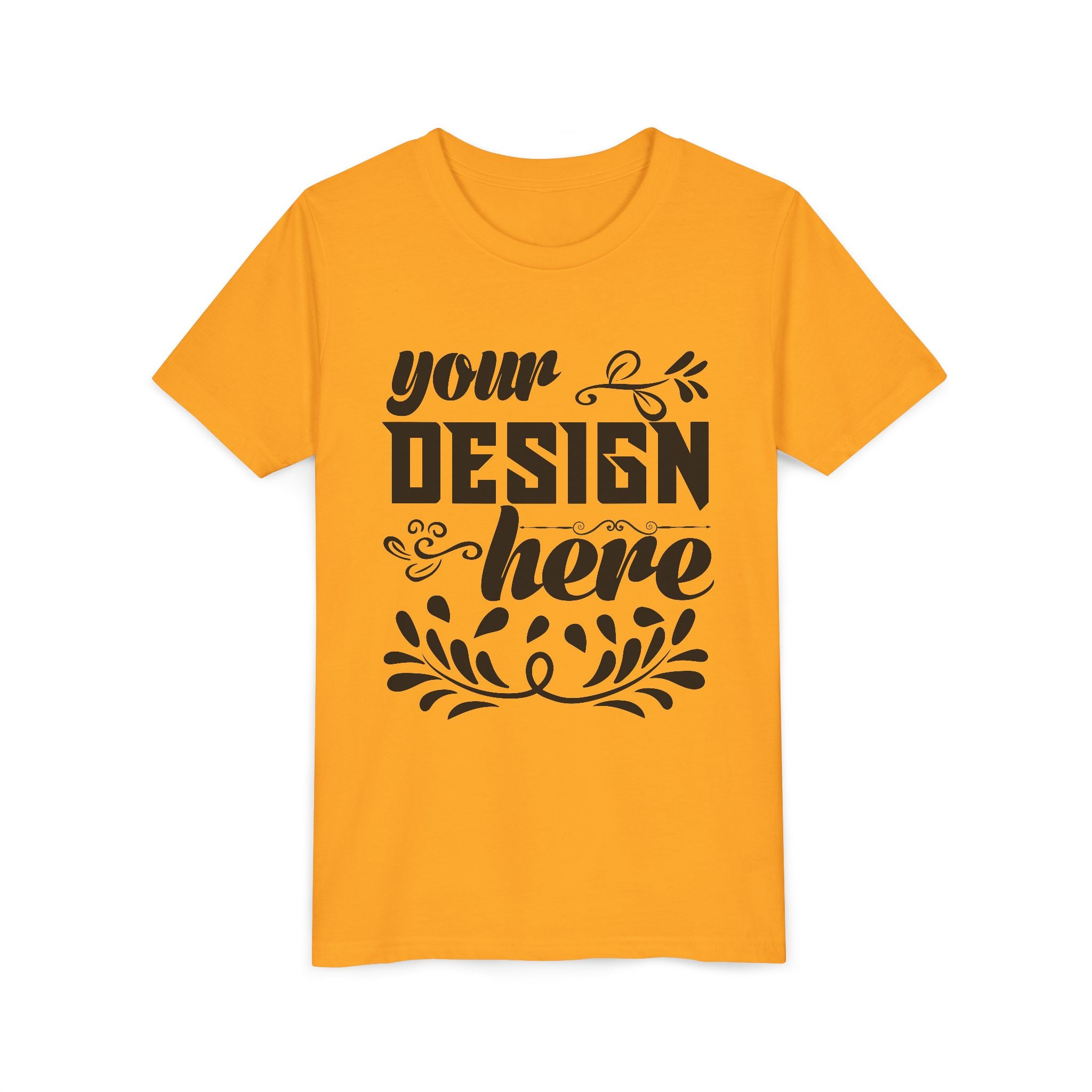 Customizable Bella+Canvas 3001Y Youth Short Sleeve T-Shirt Premium Fit