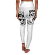Customizable High Waisted Yoga Leggings All Over Print Skinny Fit
