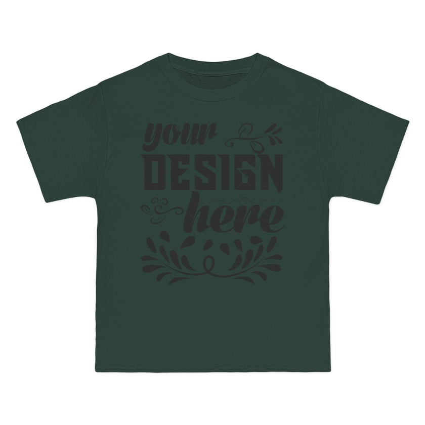 Customizable Hanes 5180 Beefy T Short Sleeve Cotton T-Shirt