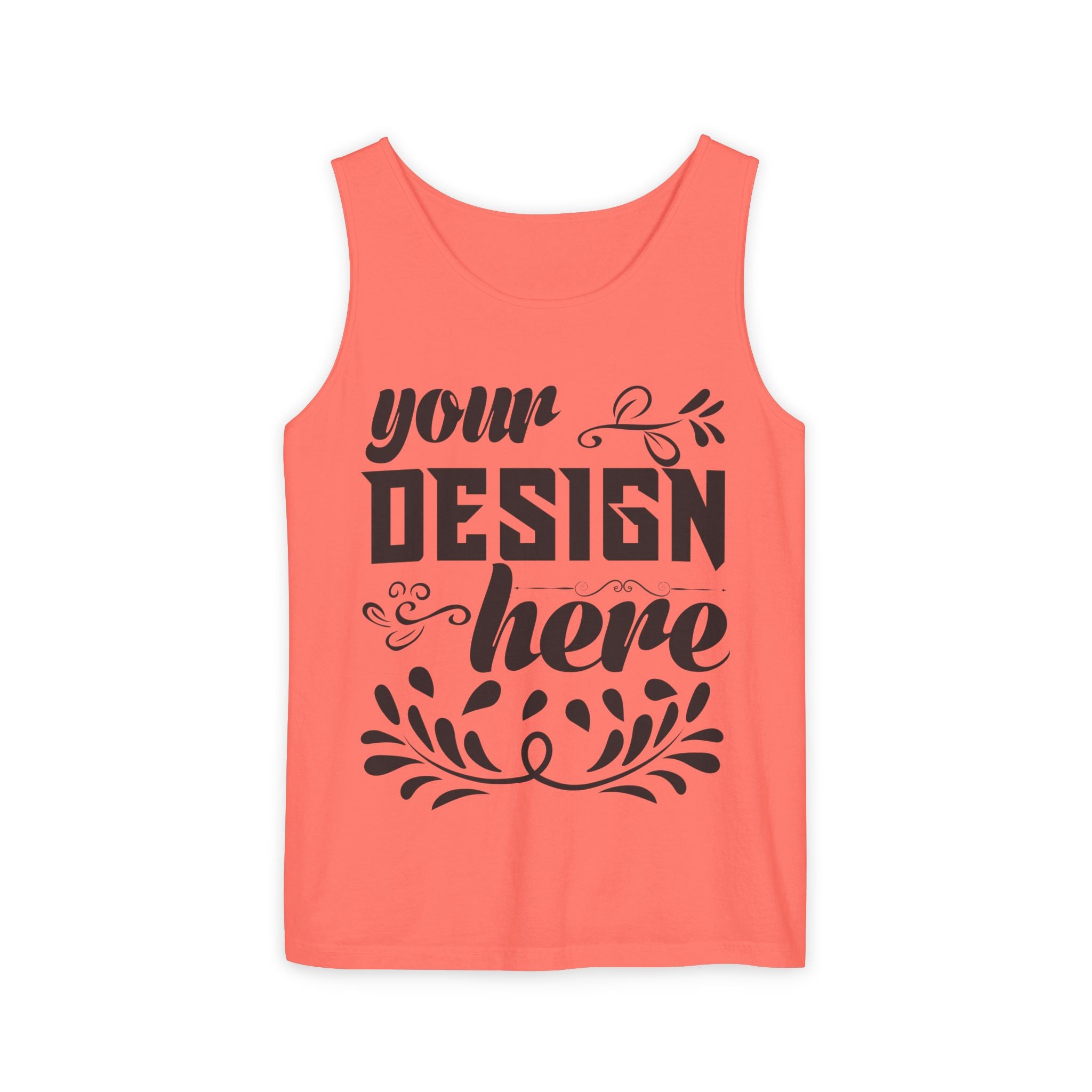 Customizable  Comfort Colors 9360  Unisex Garment Dyed Tank Top