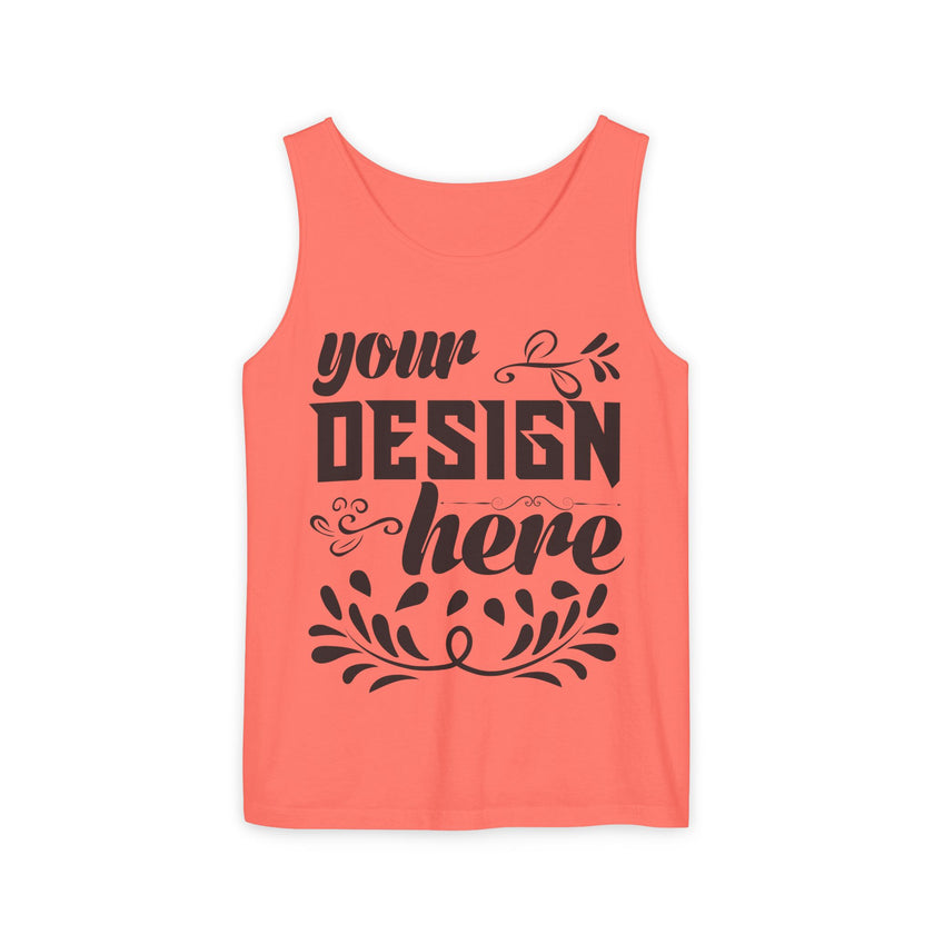 Customizable  Comfort Colors 9360  Unisex Garment Dyed Tank Top