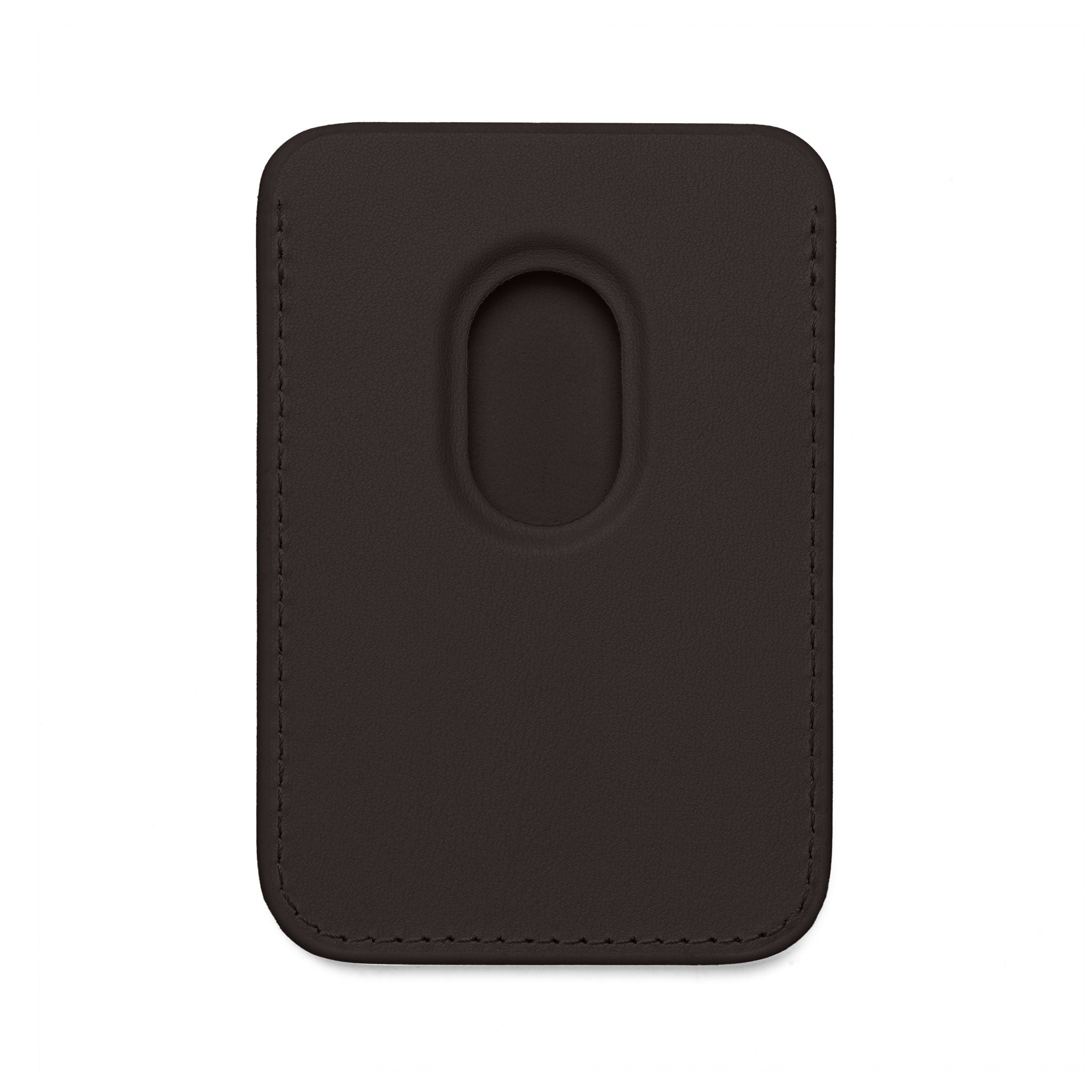 Customizable Vegan PU Leather Magnetic Wallet MagSafe Compatible 2 Cards