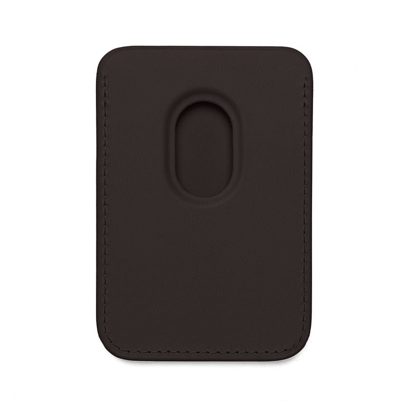 Customizable Vegan PU Leather Magnetic Wallet MagSafe Compatible 2 Cards