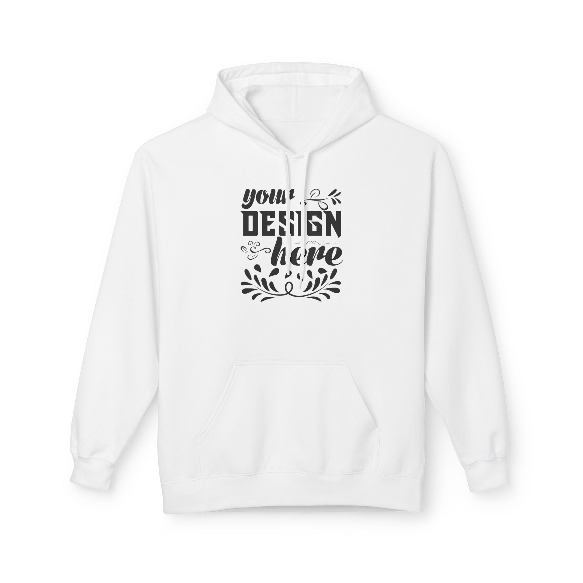 Customizable Gildan SF500 Unisex Midweight Softstyle Fleece Hoodie