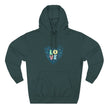 Lane Seven LS14001 Unisex  Fleece Hoodie | Butterfly Love Graphic Print