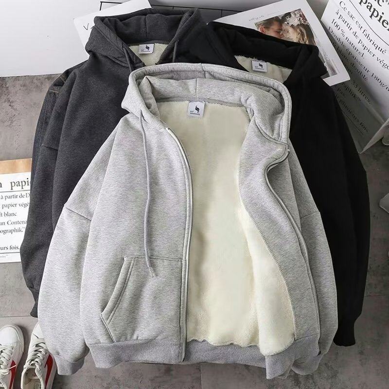 Nameria Unisex Fleece Lined Zip Hoodie