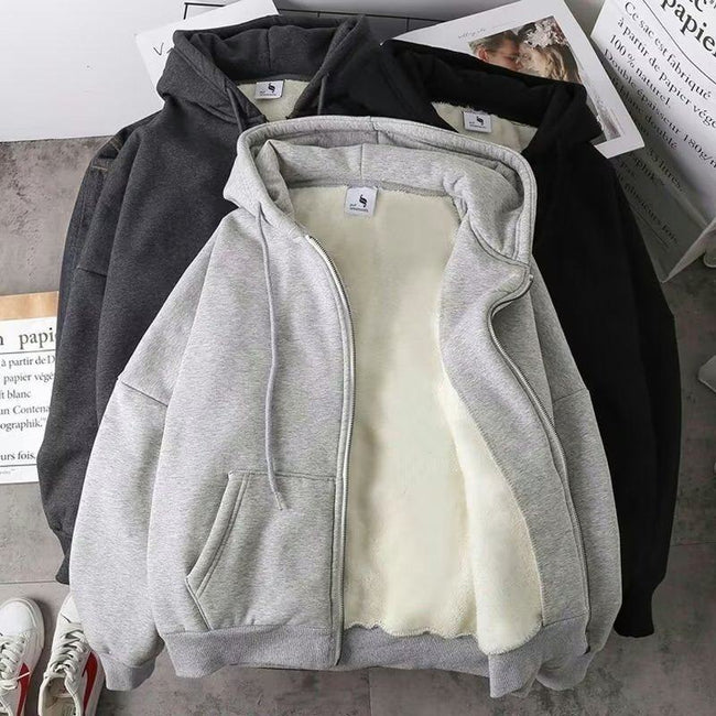 Nameria Unisex Fleece Lined Zip Hoodie