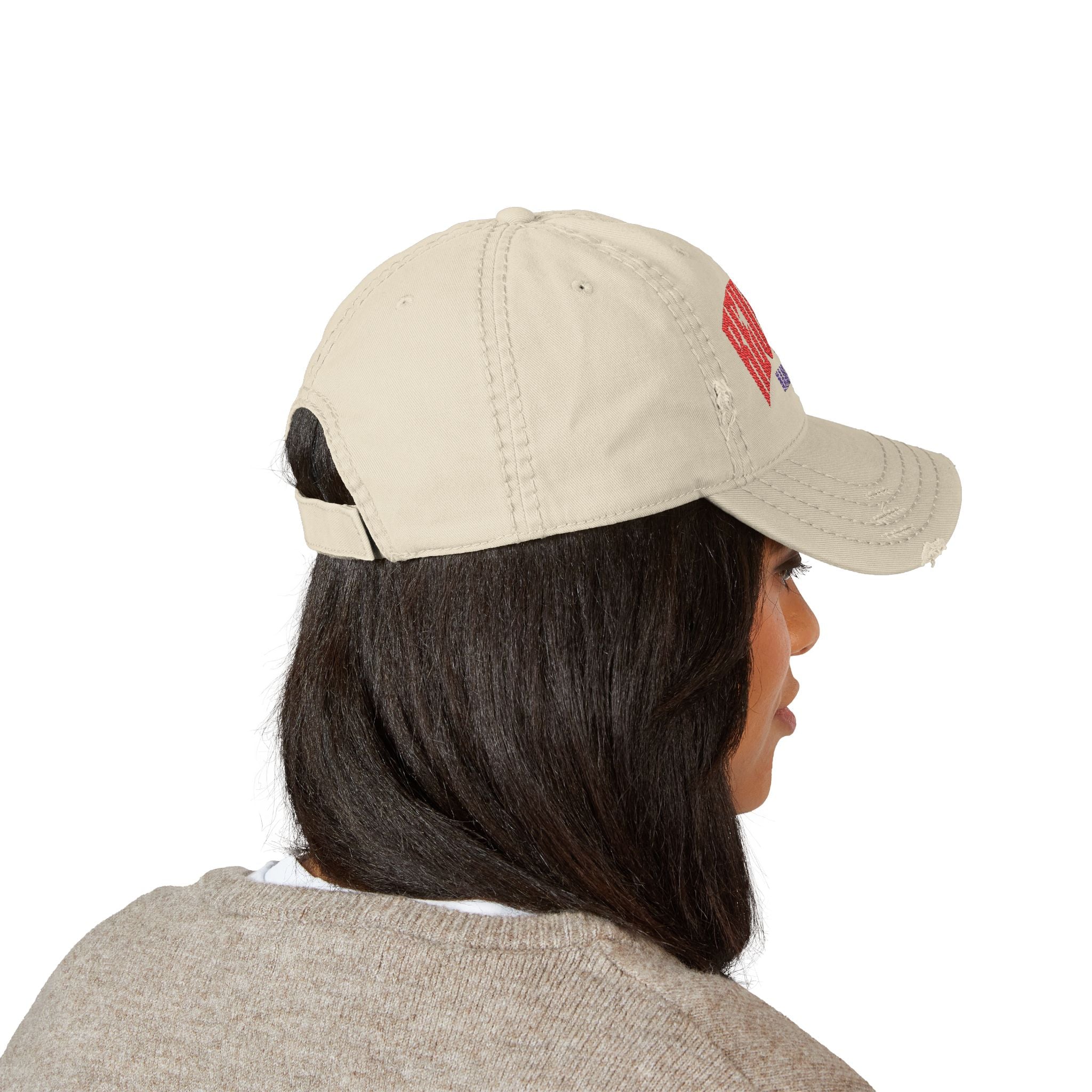 OTTO Cap 104-1018 Distressed Dad Hat 