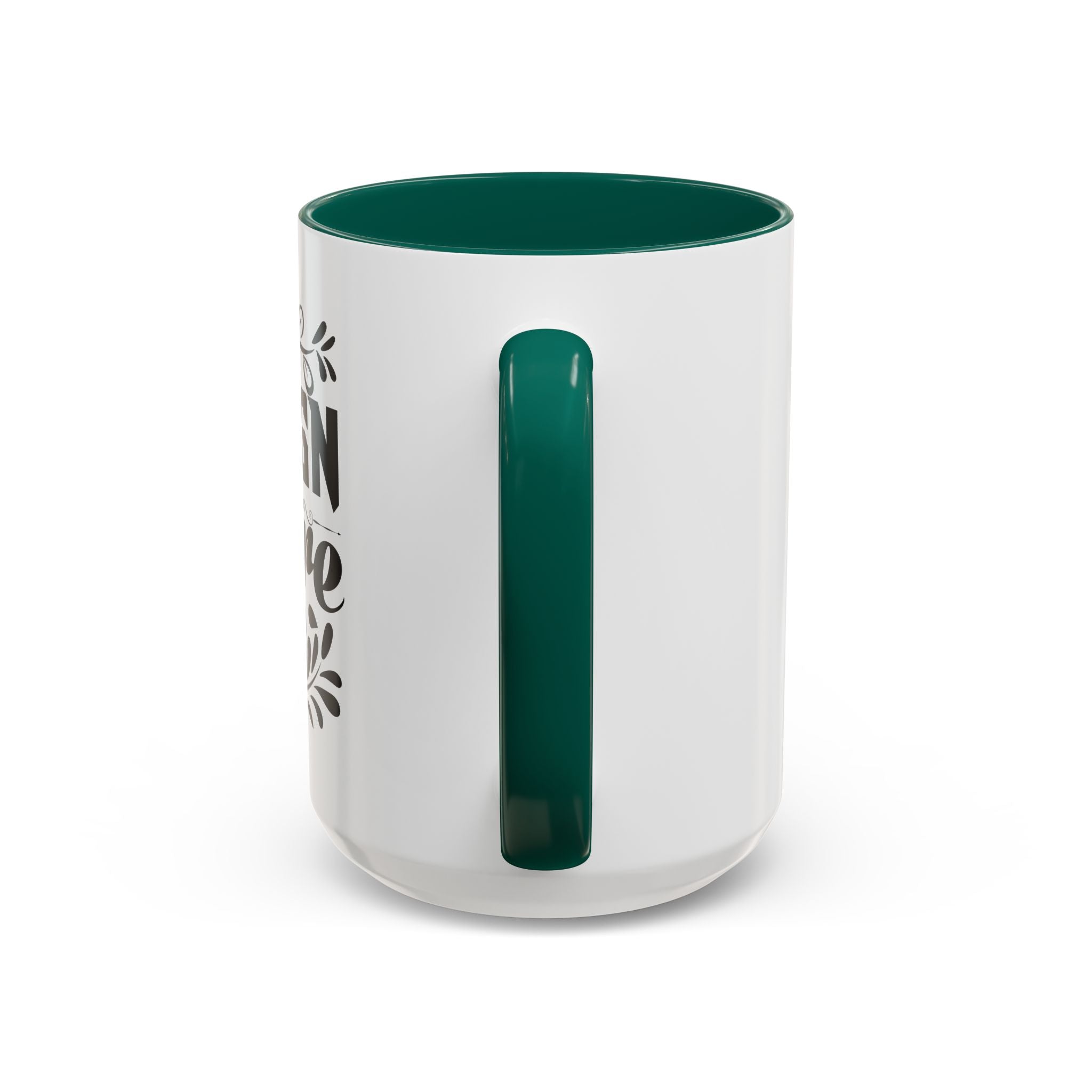 Customizable Glossy Ceramic Accent Mug 11oz and 15oz