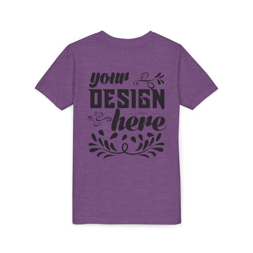 Customizable Bella+Canvas 3001Y Youth Short Sleeve T-Shirt Premium Fit