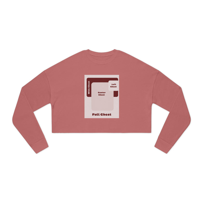 Customizable Bella+Canvas 7503  Womens Cropped Sweatshirt