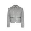 Nameria Unisex Cashmere Blend Zip Wool Jacket
