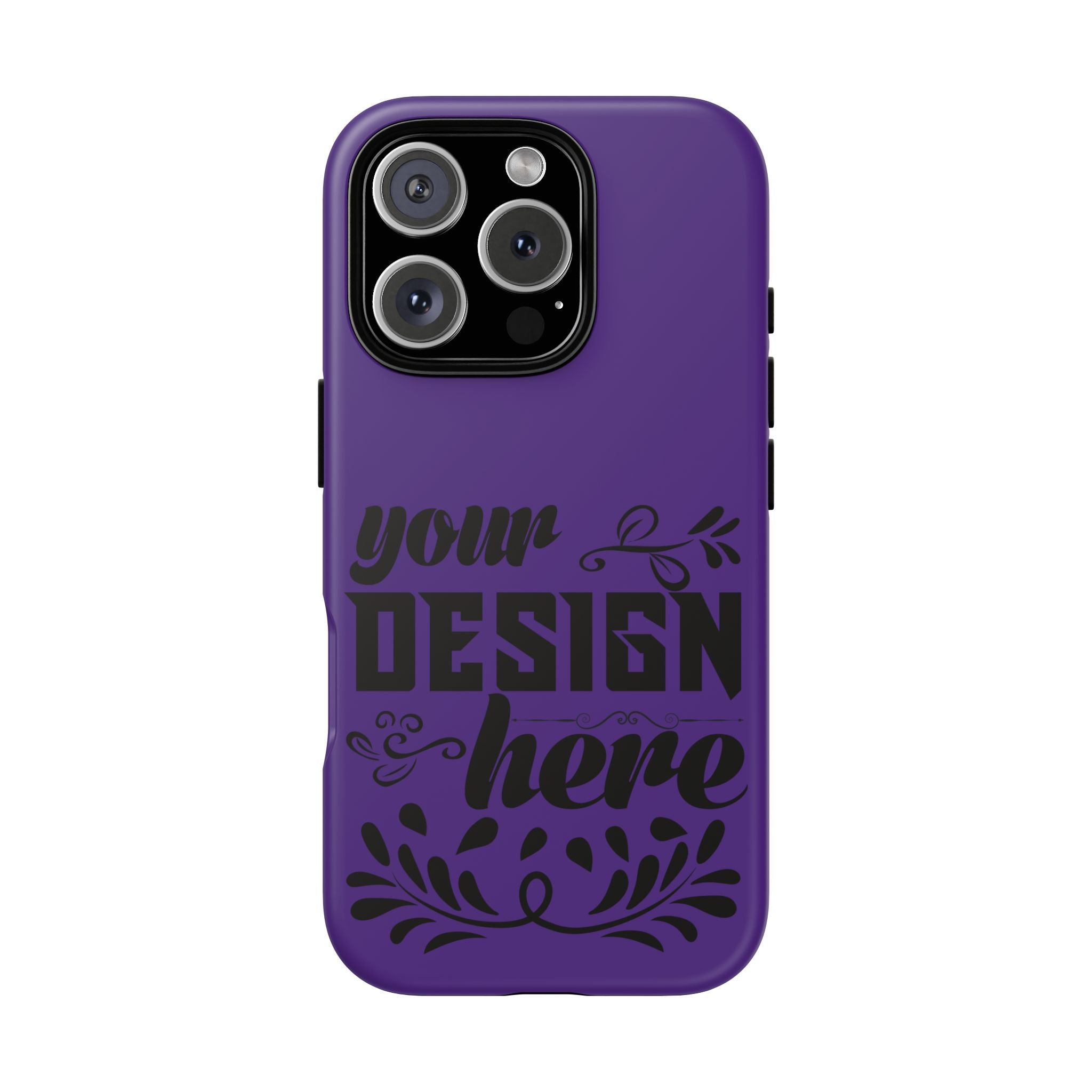 Customizable Tough Dual Layer Phone Case Polycarbonate TPU Liner Protective