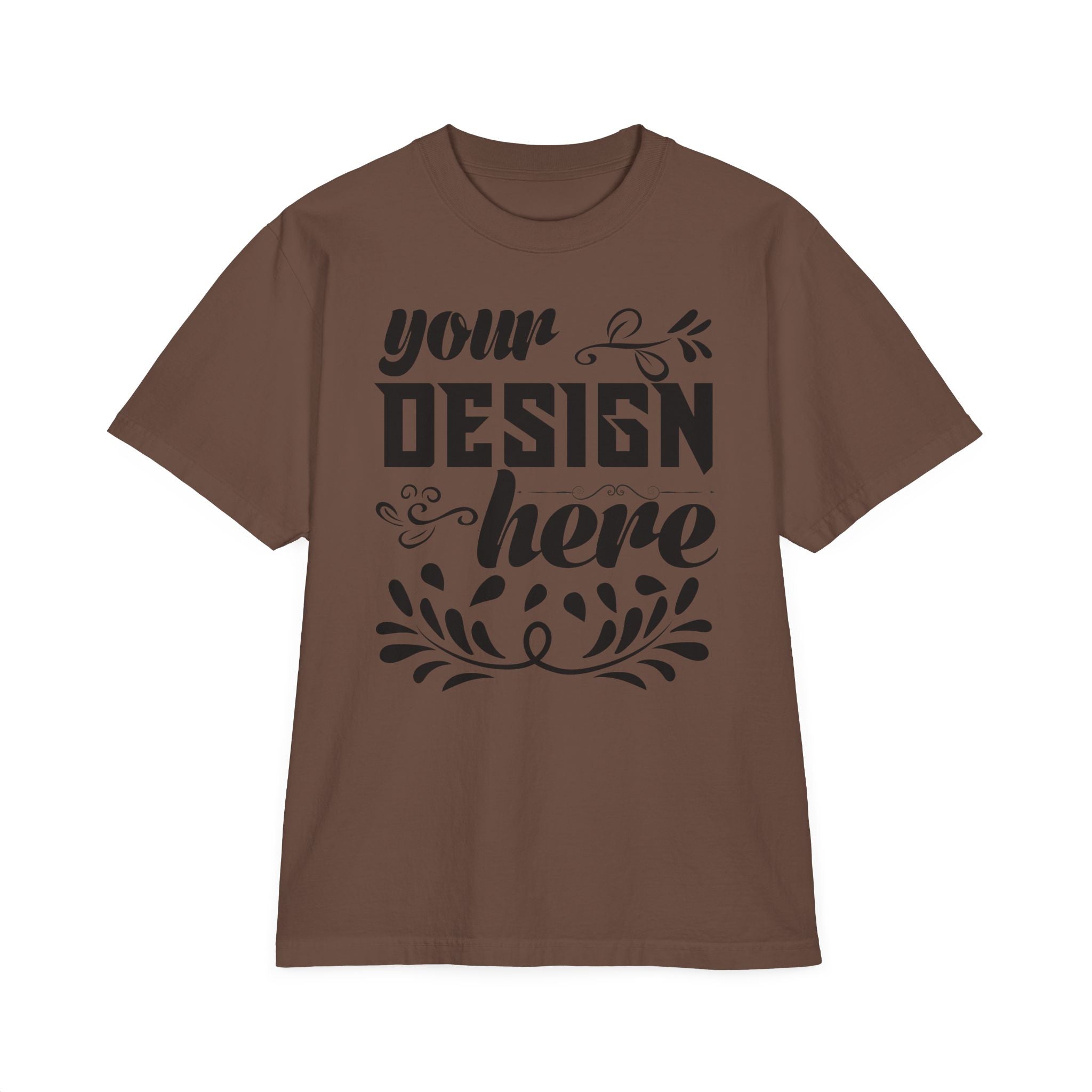 Customizable Shaka Wear SHGDD Unisex Garment Dyed Drop Shoulder T-Shirt