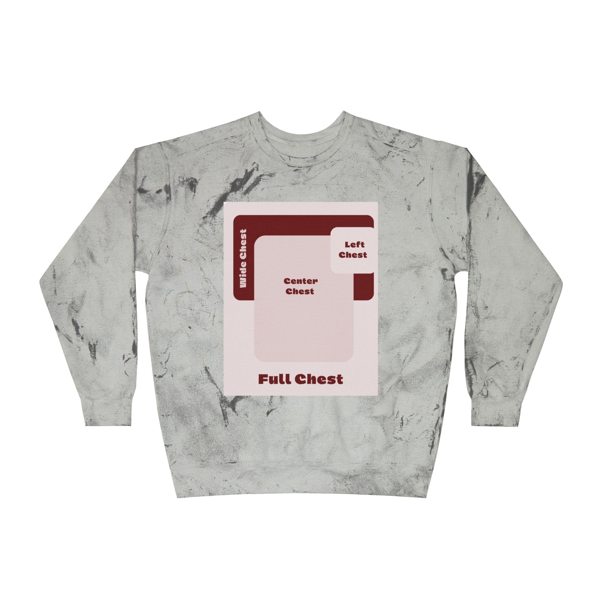 Customizable Comfort Colors 1545 Unisex Color Blast Crewneck Sweatshirt