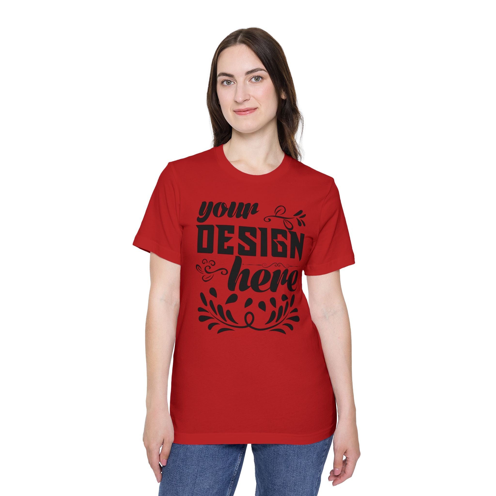 Customizable Bella+Canvas 3001U USA-Made Unisex Jersey T-Shirt