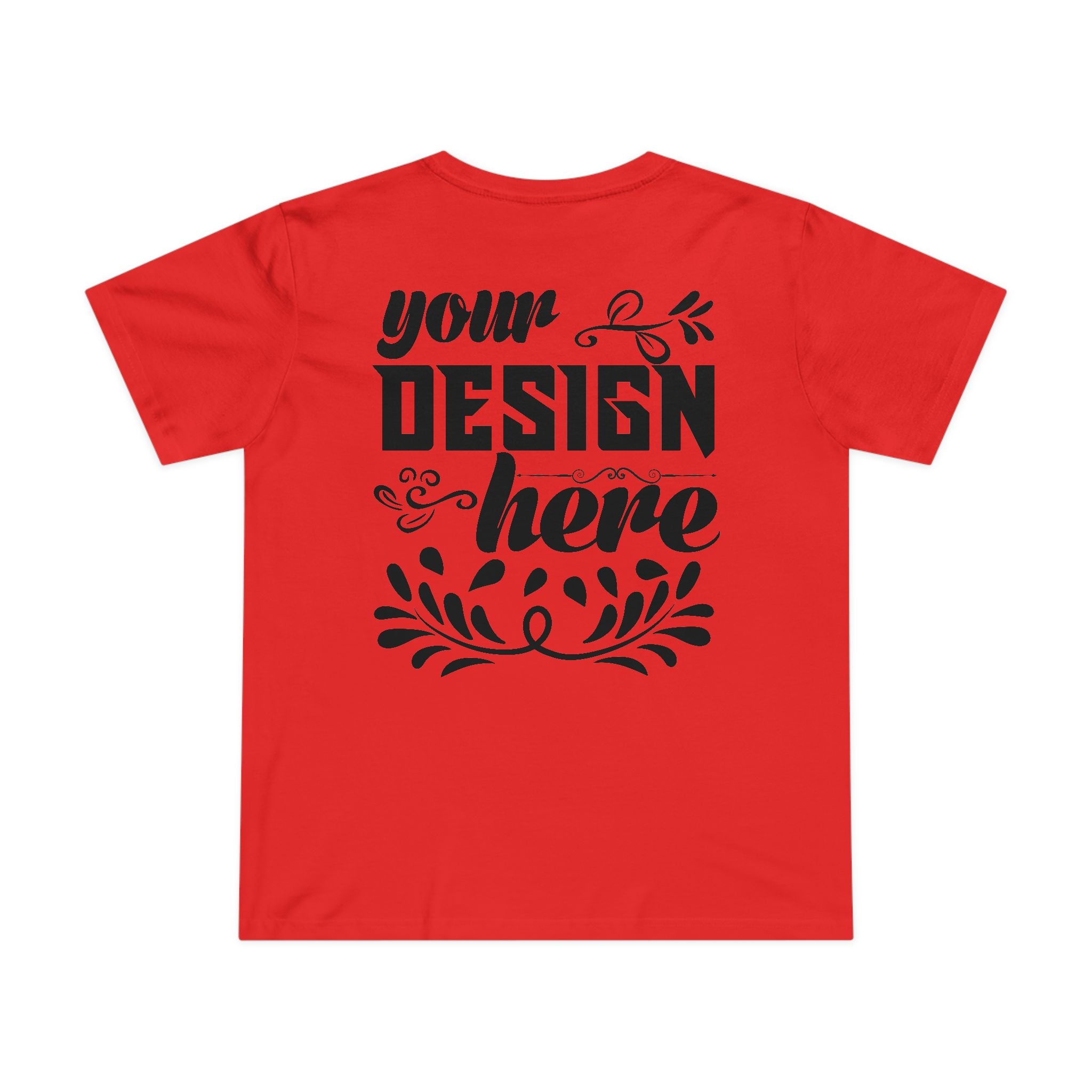 Customizable AS Colour 4001 Womens Maple Cotton T-Shirt