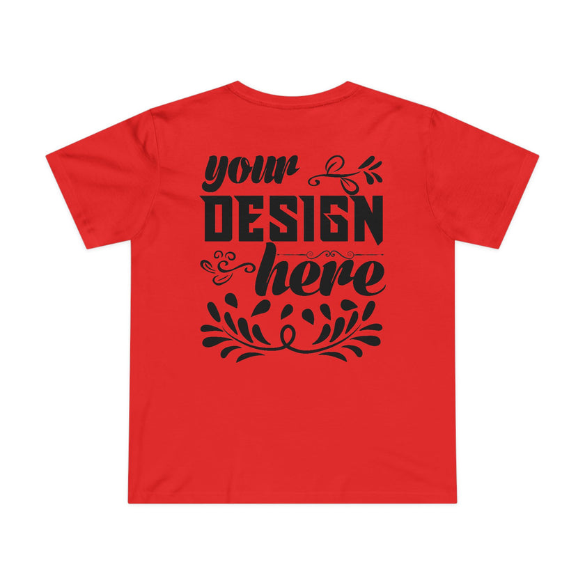 Customizable AS Colour 4001 Womens Maple Cotton T-Shirt