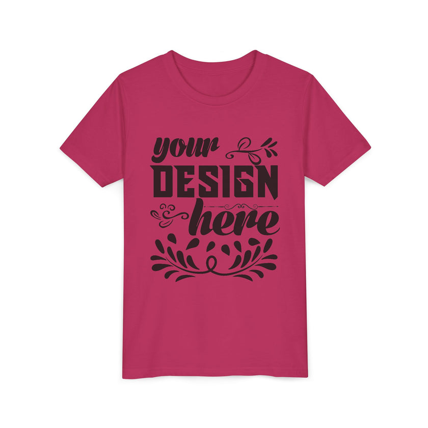 Customizable Bella+Canvas 3001Y Youth Short Sleeve T-Shirt Premium Fit