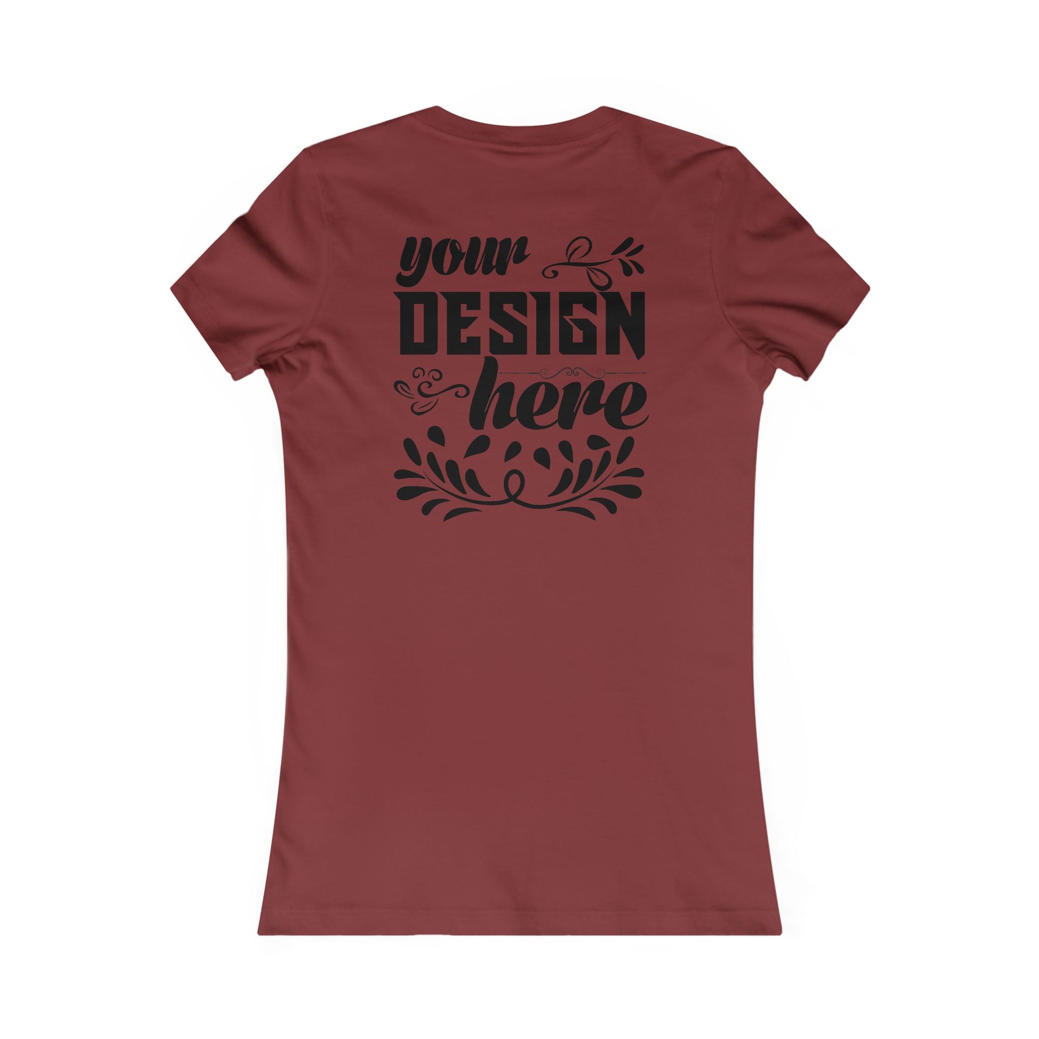 Customizable Bella+Canvas 6004 Womens Favorite Tee Slim Fit