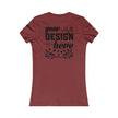 Customizable Bella+Canvas 6004 Womens Favorite Tee Slim Fit