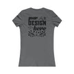 Customizable Bella+Canvas 6004 Womens Favorite Tee Slim Fit