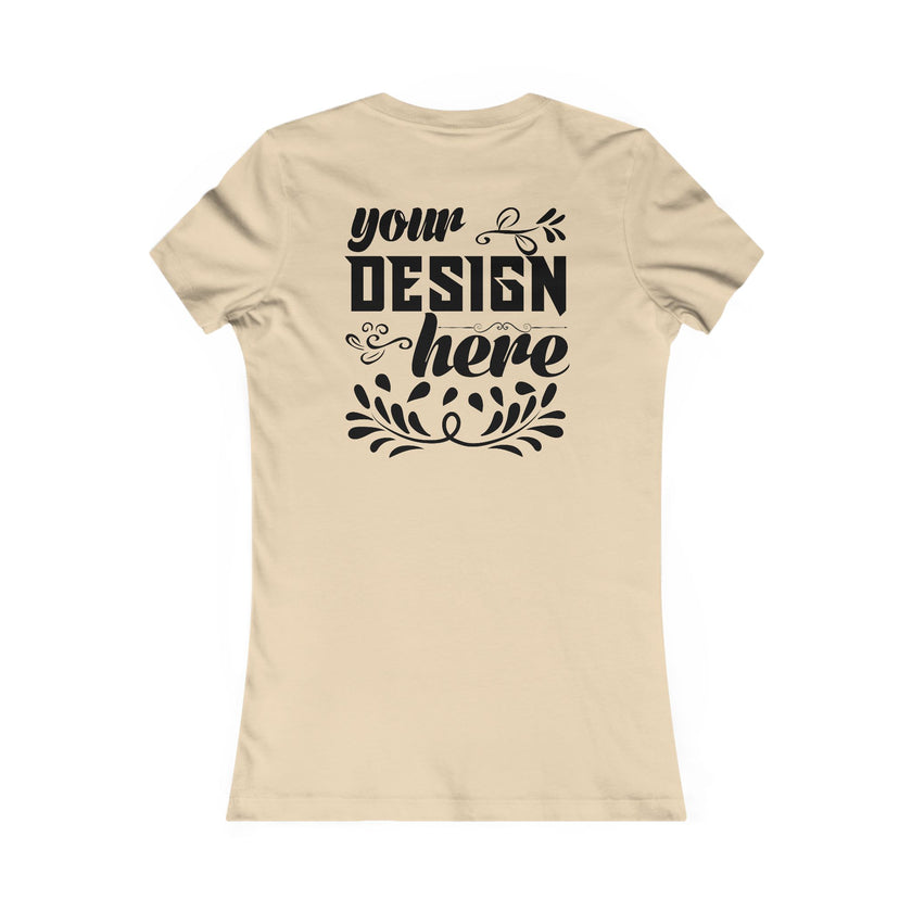 Customizable Bella+Canvas 6004 Womens Favorite Tee Slim Fit