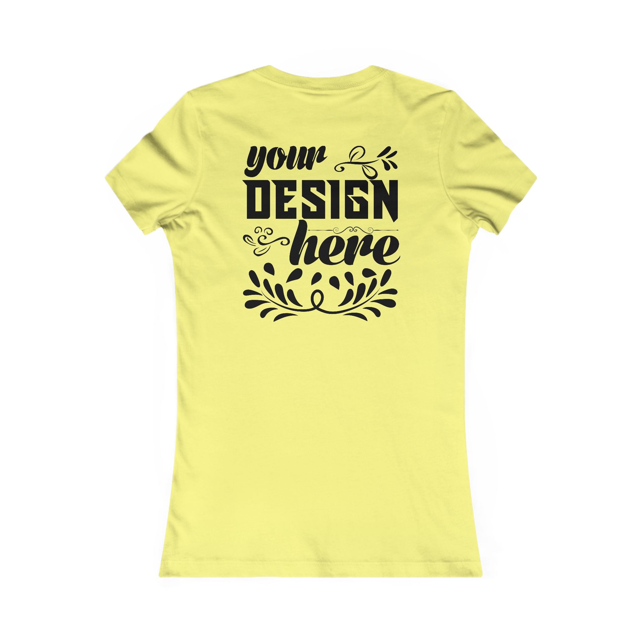 Customizable Bella+Canvas 6004 Womens Favorite Tee Slim Fit