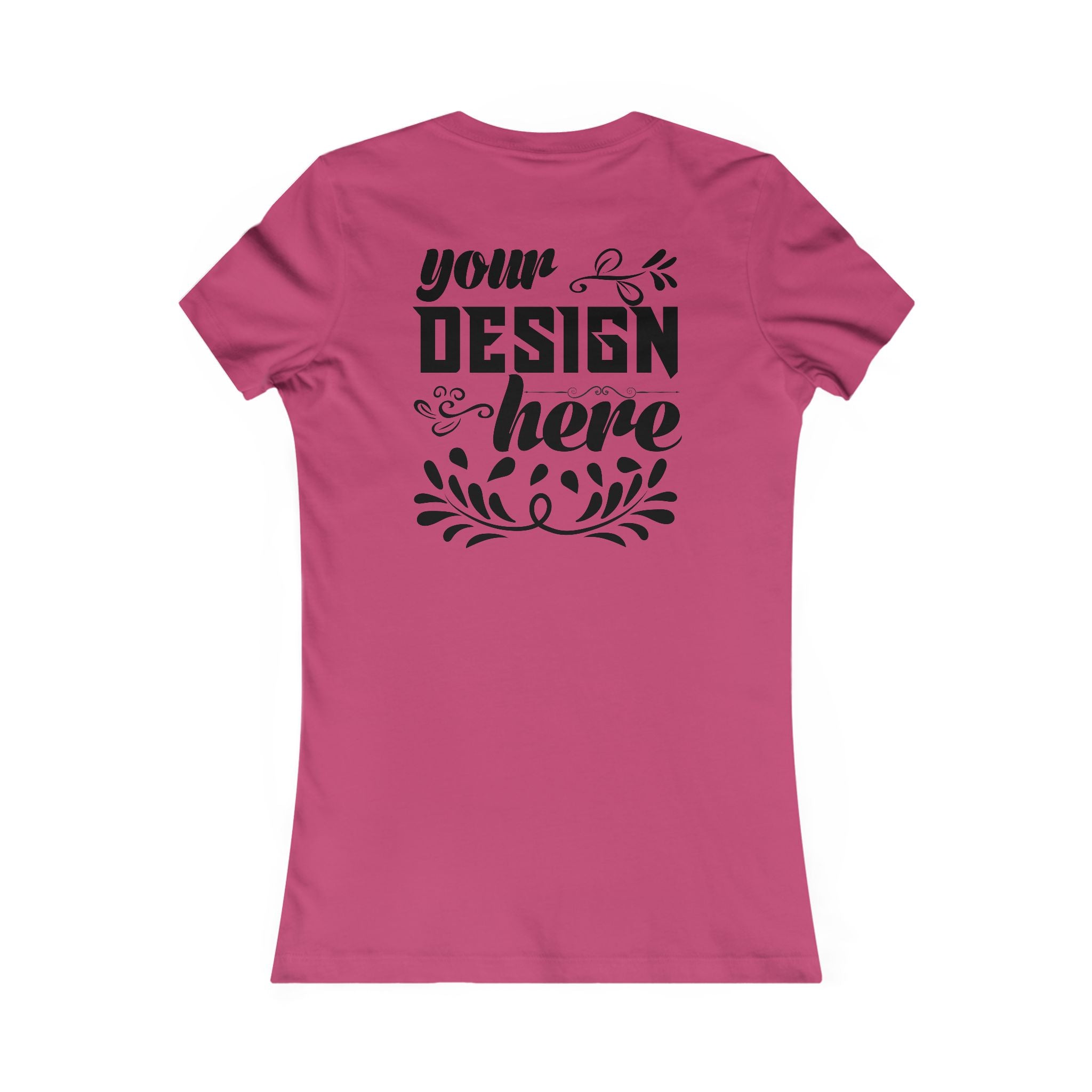 Customizable Bella+Canvas 6004 Womens Favorite Tee Slim Fit