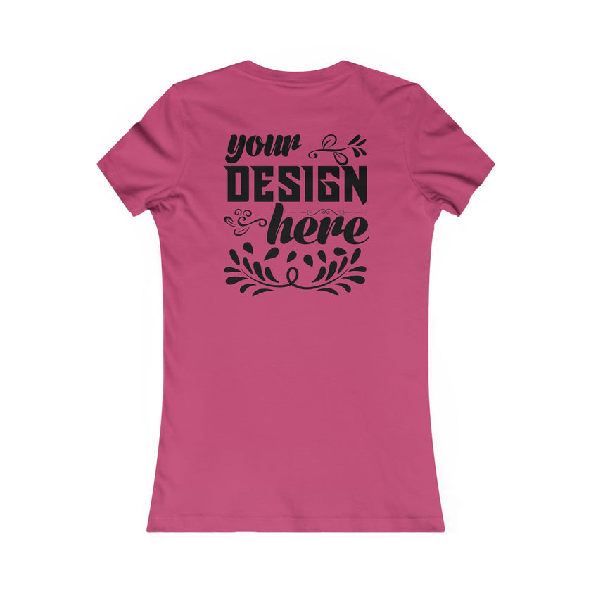 Customizable Bella+Canvas 6004 Womens Favorite Tee Slim Fit
