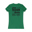 Customizable Bella+Canvas 6004 Womens Favorite Tee Slim Fit