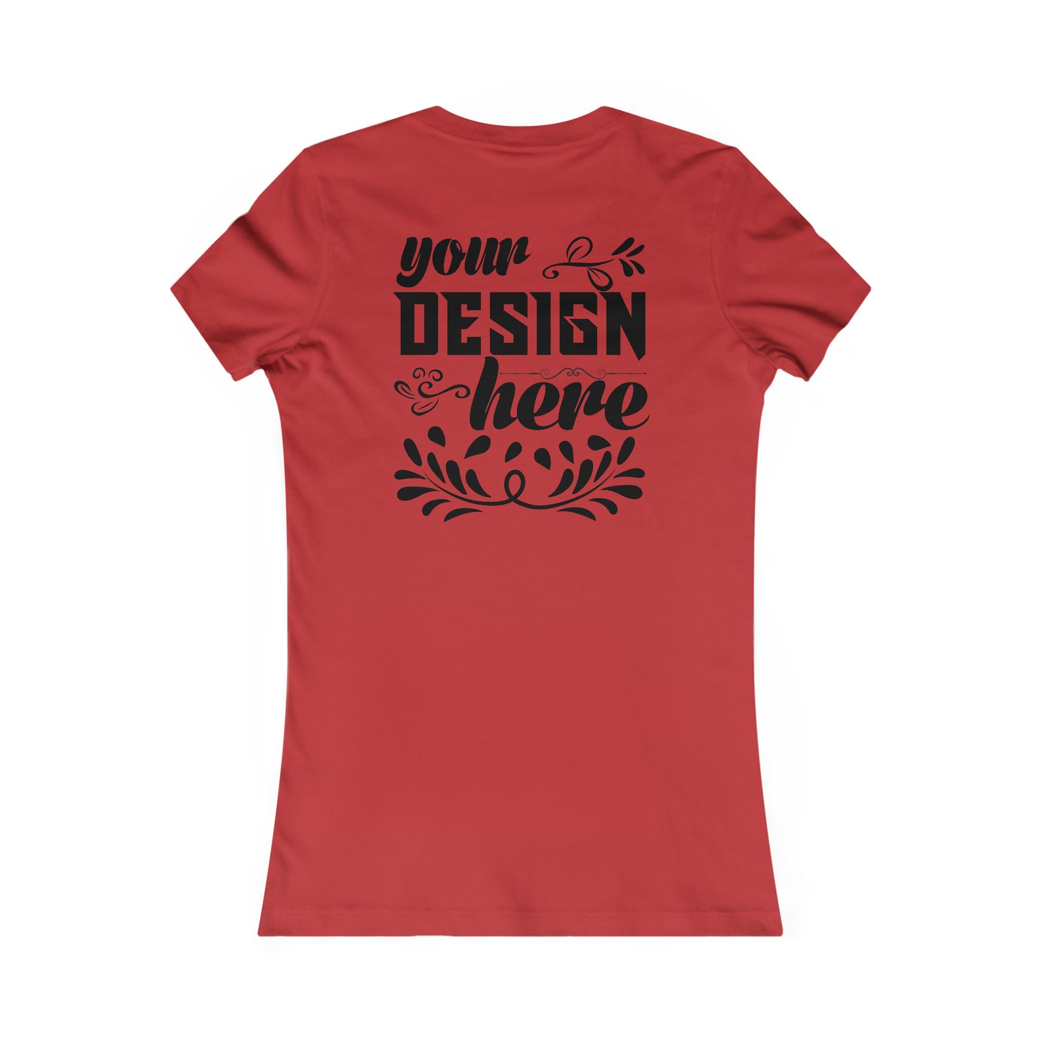 Customizable Bella+Canvas 6004 Womens Favorite Tee Slim Fit